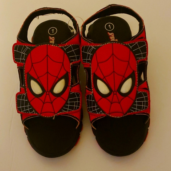 spiderman sandals
